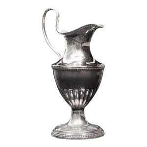 1910s Antique Edwardian English Silver Plate Pouring Jug