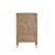 Metal Matthew Izzo Home Casey Wrapped Rope Four Door Buffet With Satin Brass Door Pulls and Footcaps For Sale - Image 7 of 10