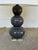 Contemporary Triple Gourd Lamp on Acrylic Base. For Sale - Image 3 of 8
