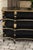 Early 20th Century Early 20th Century English Ebonized Three-Tiered Shelf with Chinoiserie Decor and Gilded Accents For Sale - Image 5 of 11