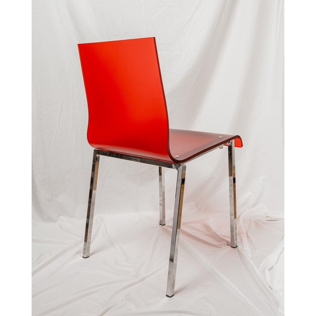 Italian Square Chair by Perdali For Sale - Image 4 of 7
