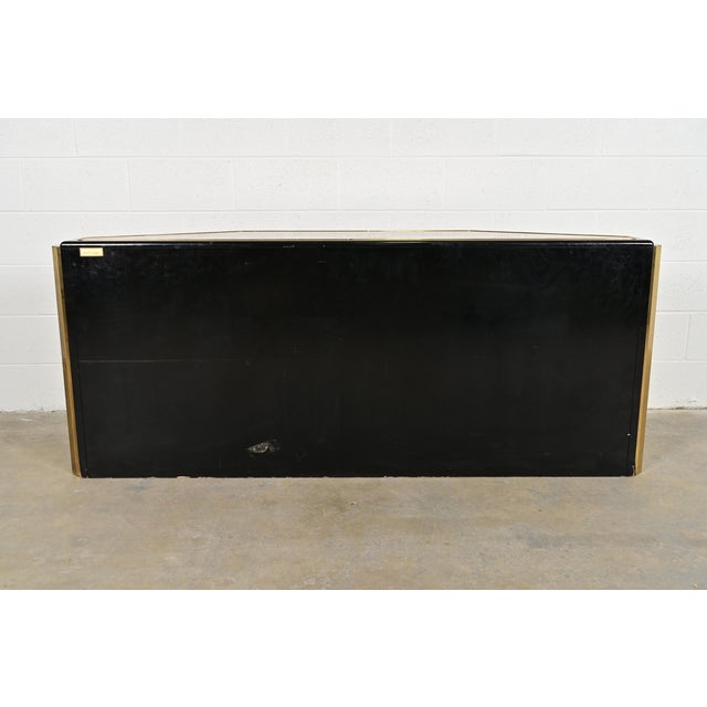 Bernhard Rohne for Mastercraft Acid Etched Brass "Tree of Life" Sideboard Credenza, 1970s For Sale - Image 13 of 15