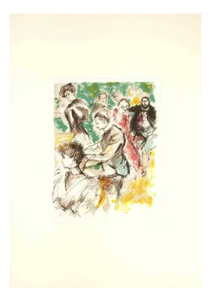 The Little Concert, Drawing, Early 20th-Century