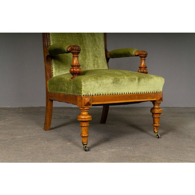 Green Armchairs, Set of 2 For Sale - Image 13 of 18
