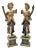 Pair of Cornucopia Sculptures, 1800s, Gold Leaf and Pinus Cembra For Sale