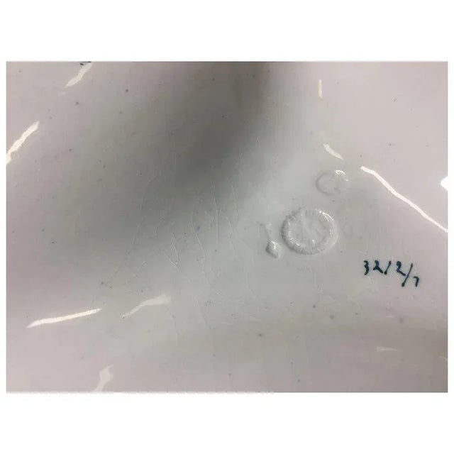 Jm Royal Bonn Germany “ Tokio” Divided Dish With Handle For Sale - Image 4 of 8