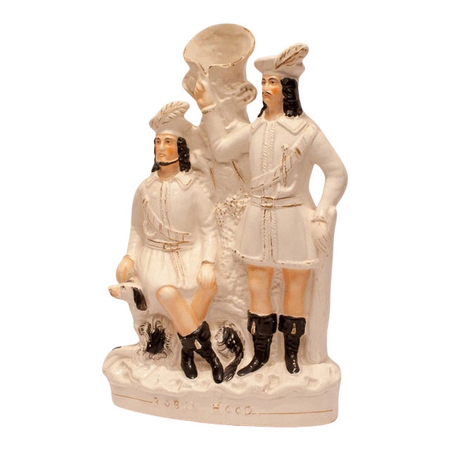 Circa 1860 Staffordshire Robin Hood, England For Sale