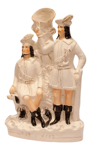 Circa 1860 Staffordshire Robin Hood, England