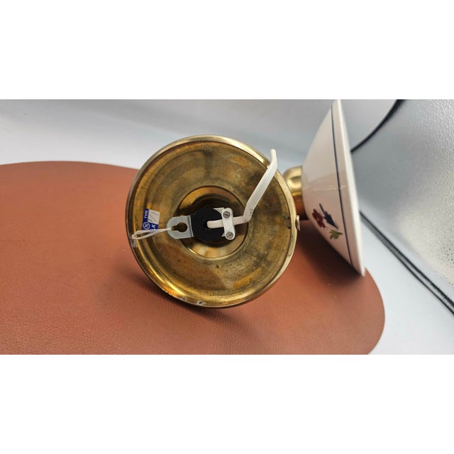 Gold Vintage Wall Lamp, 1970s For Sale - Image 8 of 10