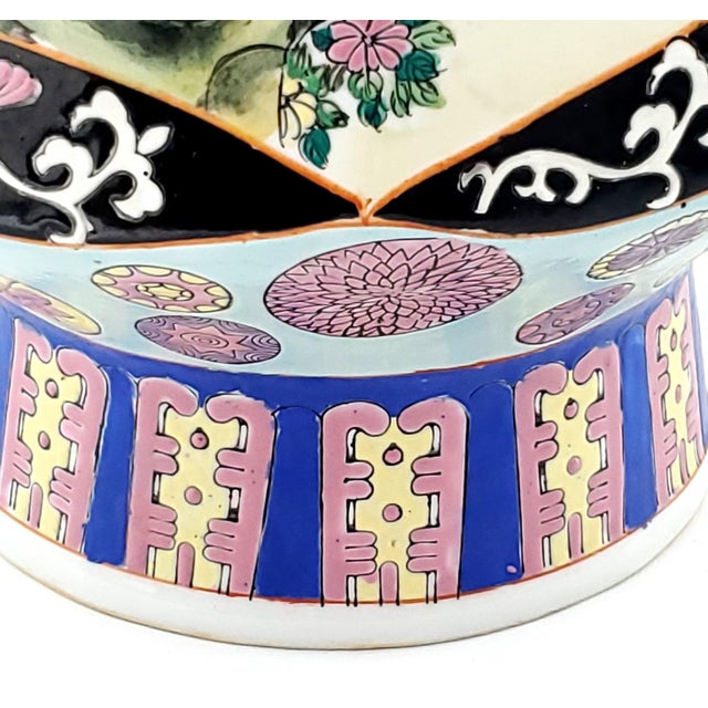 Vase Chinese Porcelain With Birds For Sale In Miami - Image 6 of 8