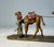 Camel Antique 19th Century Mini Cold Painted Austrian Vienna Bronze Man 2 Camel Statue For Sale - Image 8 of 12