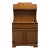 Ethan Allen Heirloom Nutmeg Maple 34" Shutter Door Server W. Open Hutch For Sale