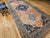 19th Century 19th Century Bidjar Gallery Rug, Hand-Knotted Wool, Geometric Pattern, Brick-Red & Navy, 7x15 For Sale - Image 5 of 16