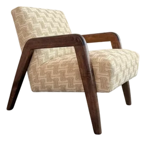 Early Mid-Century Modern Thonet Armchair Attributed to Russel Wright