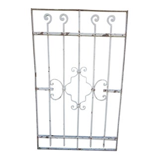 Antique Victorian Iron Gate For Sale