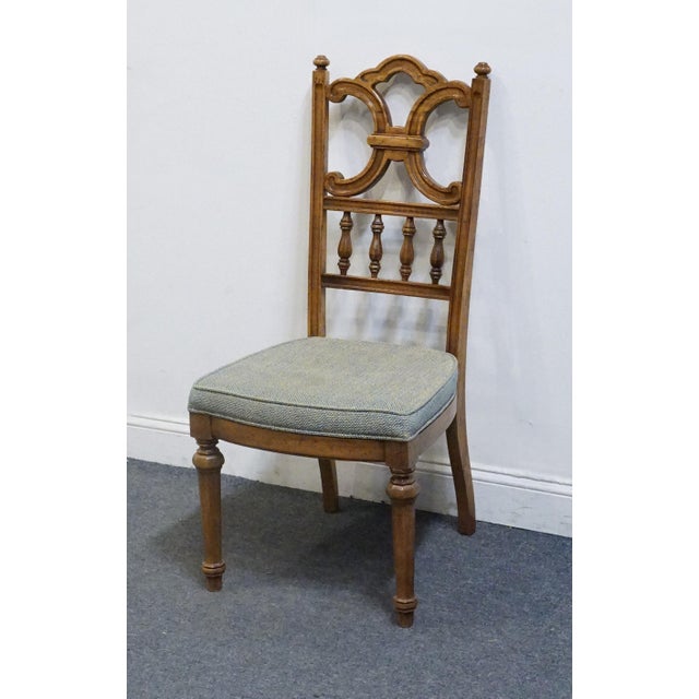 Mediterranean Thomasville Furniture Legendary Collection Spanish Mediterranean Style Dining Chair 3721-833 For Sale - Image 3 of 11