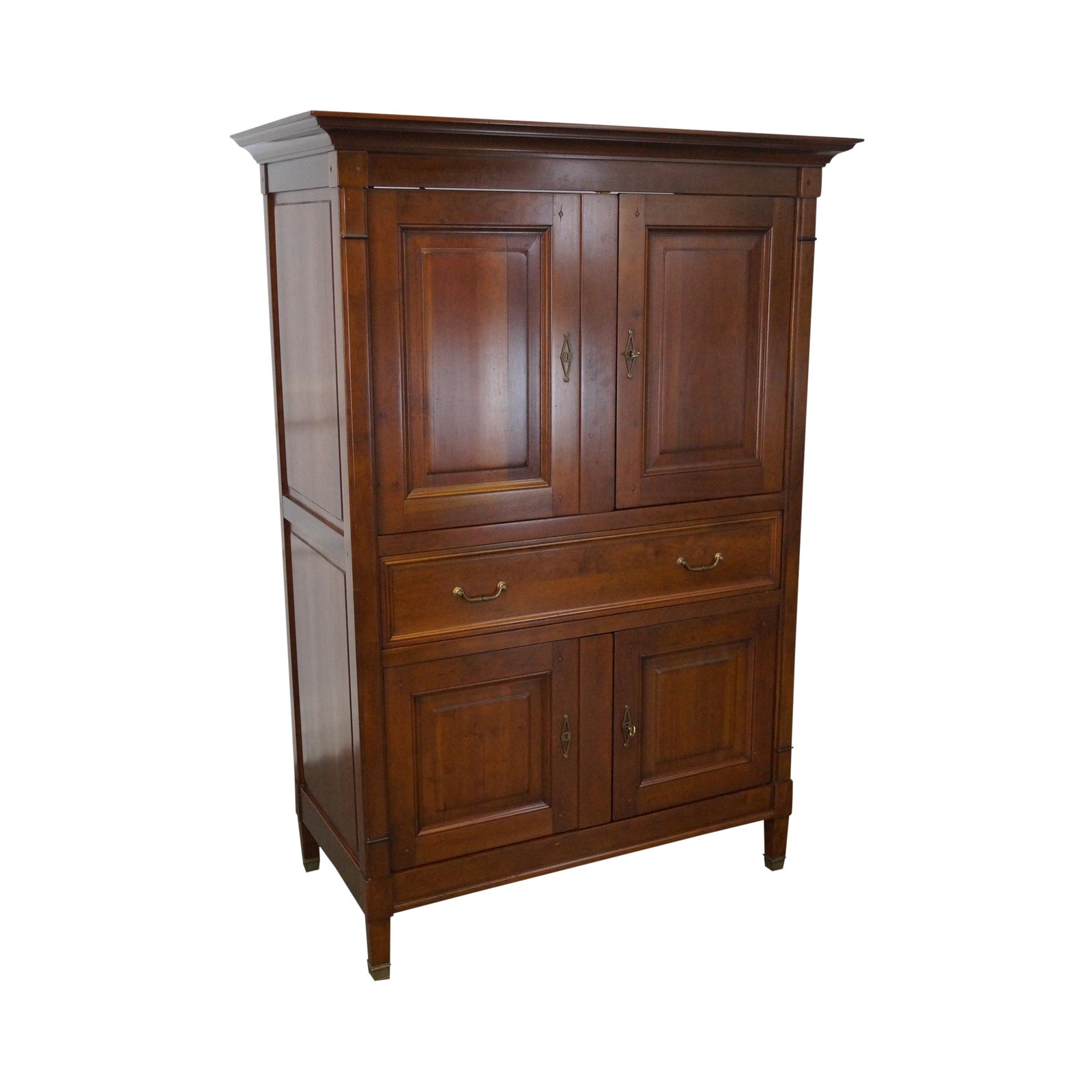 Grange French Directoire Style TV Armoire Chairish