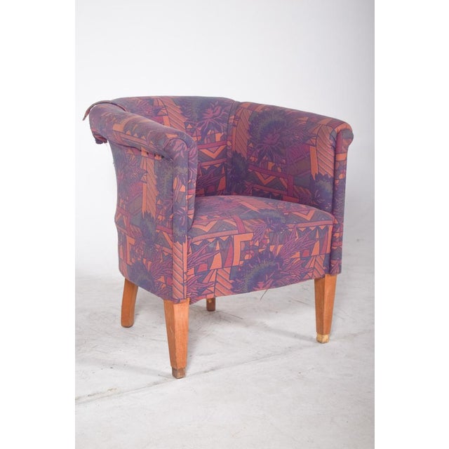 1980s Portuguese Little Low Lady Chair, 1980s For Sale - Image 5 of 10