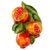 Rustic European Vintage-Style Italian Majolica Pomegranate Wall Plaques by Bassano Del Grappa Ceramiche - Pair For Sale - Image 3 of 15