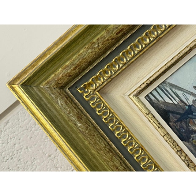 Paris Palais Garnier (Opera House) with Figures 20th Century Post-Impressionism 1975 Circa For Sale - Image 10 of 18