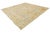 Serene Sage & Coral Modern Oushak Style Handmade Wool Rug 10x10 For Sale - Image 4 of 11
