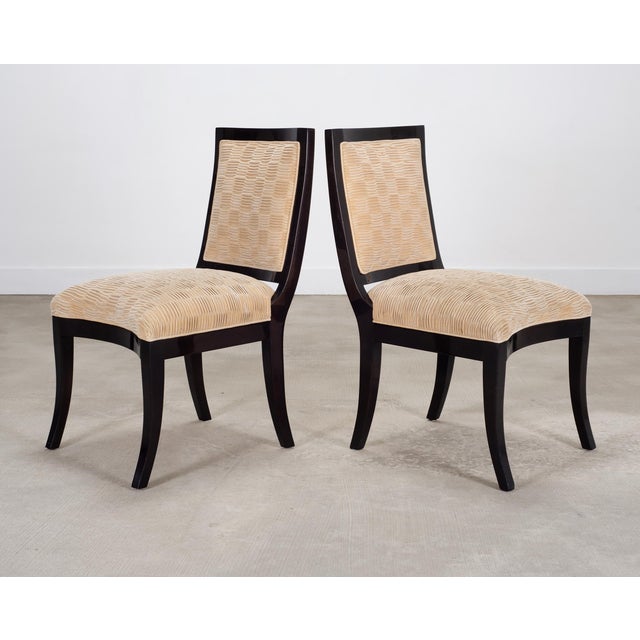 Set of Ten Sally Sirkin for J. Robert Scott Tuscany Dining Chairs For Sale In Sacramento - Image 6 of 18