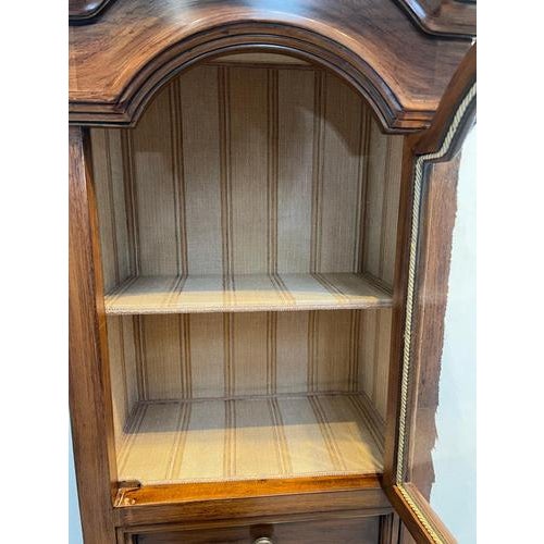 Wooden Cabinet with Vitrine Top For Sale - Image 5 of 7