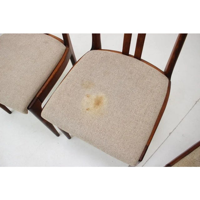 Dining Chairs by Drevotvar, Czechoslovakia, 1970s, Set of 4 For Sale - Image 3 of 11