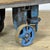 Industrial Iron and Pine Coffee Table, 1960s For Sale - Image 10 of 12