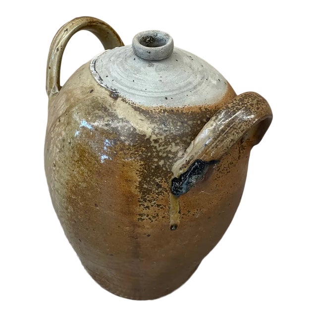 Vintage Mid-Century French Provincial Stoneware Pottery, Jar/Jug/Vase/Vessel For Sale