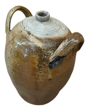 Vintage Mid-Century French Provincial Stoneware Pottery, Jar/Jug/Vase/Vessel