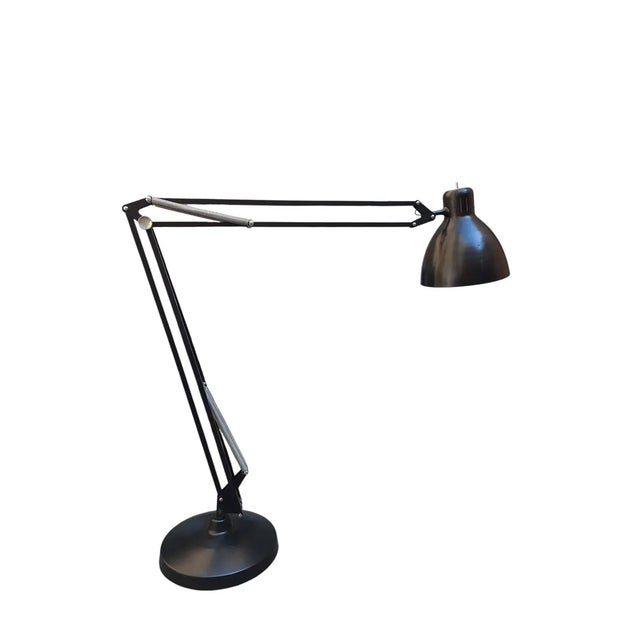 Black The Great JJ Lamp by Jac Jacobsen for Luxit Leucos, 1980s For Sale - Image 16 of 18