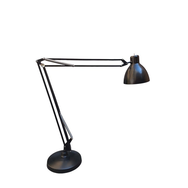 Piantana Mod the Great JJ Nera by Jac Jacobsen for Luxit Leucos, 1980s For Sale - Image 16 of 18