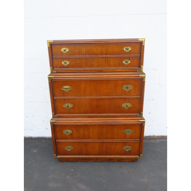 This excellent Chest of Drawers is made of wood, solid wood, veneer, and metal. It was made by Lexington and it is...