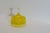 A Stelvia Empoli glass apothecary jar, handcrafted in Italy during the 1950s. Rendered in a striking neon yellow, this...