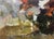 1980s Abstract Oil Painting Sentiment Zhurakovsky Victor Petrovich For Sale - Image 4 of 9
