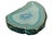 Contemporary Teal Banded Agate Paper Weight For Sale - Image 3 of 5