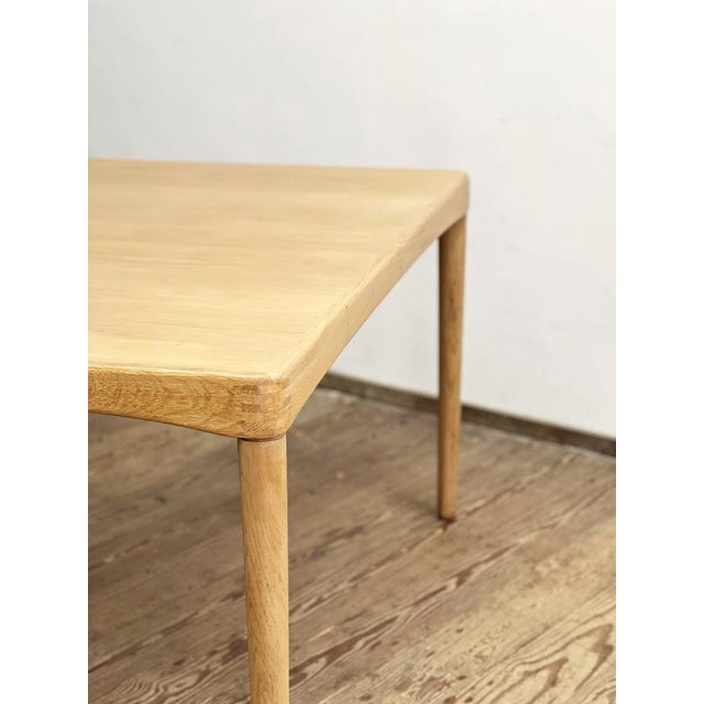 Mid-Century Modern Extendable Dining Table in Oak by H.W. Klein for Bramin, 1960 For Sale - Image 17 of 18