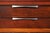 Wood Pair of Lane Tuxedo Walnut and Rosewood Inlaid Bowtie End Tables, Circa 1960s For Sale - Image 7 of 18