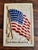 Antique White Vintage 48 Star American Flag Plaque For Sale - Image 8 of 9