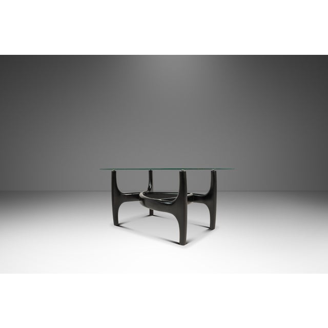 Set of Two (2) MCM Sculptural Biomorphic Side Tables / End Tables After Adrian Pearsall for Craft Associates in Ebony, Usa, C. 1960s For Sale - Image 9 of 18