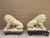 Monumental Neoclassical Cast Stone Garden Lions, a Pair For Sale - Image 12 of 15