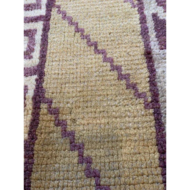 Swedish Art Deco Rug with Greek Key Design, 1930s For Sale - Image 9 of 12