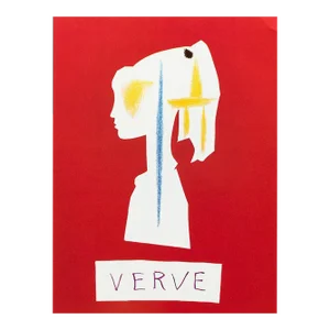 1987 After Pablo Picasso, "Verve No. 29/30" Cover, Second Edition Full-Color Print