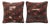 Turkish Oushak Rug Pillow Cover 20'' X 20'' - Set of Two For Sale