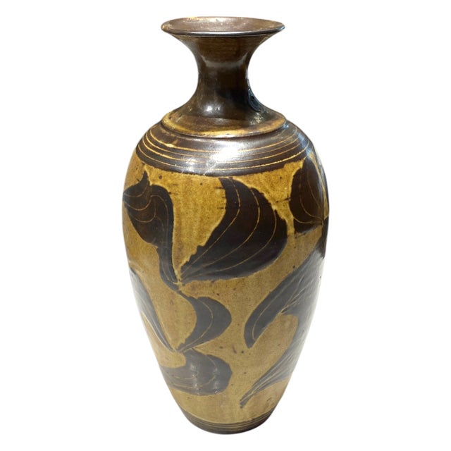 Chinese Gustav Otto Reuss (1885-1962) Chinese Inspired Vase German Art Pottery Song Dynasty Style For Sale - Image 3 of 17