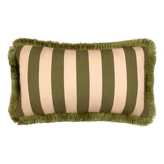Artichoke Sonia Stripe Cushion by Ceraudo For Sale