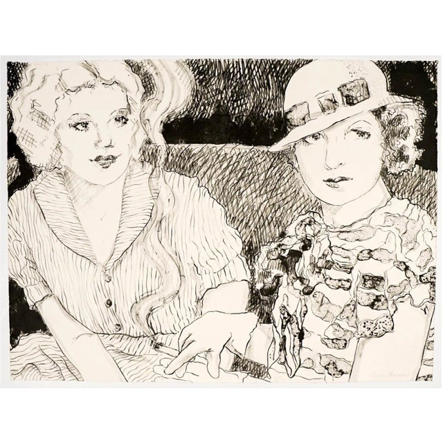 Figurative 1979 Ann Chernow Always True to You in My Fashion Lithograph For Sale - Image 3 of 3