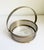 Metal Austrian Art Deco Centerpiece Bowl, Brass & Crystal, 1920s For Sale - Image 7 of 14