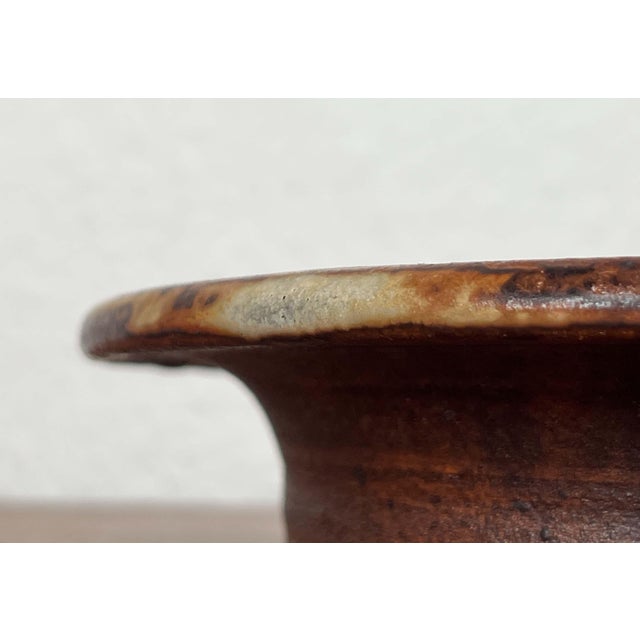 Mid-Century Modern Danish Studio Pottery Bowl from Visby, Denmark, 1960s For Sale - Image 9 of 16